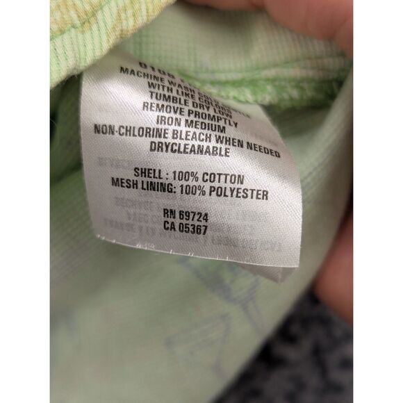 Columbia River Lodge Tiki Marlin Button Down Shirt Size L Fishing Vacation Green - Picture 13 of 13